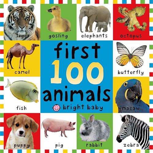 First 100 Animals (First Words) Cover
