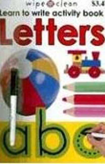 Wipe Clean Activity Book Letters (Wipe Clean) Cover