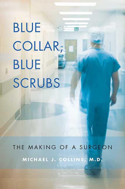 Blue collar, blue scrubs Cover