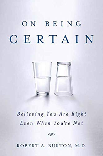 ON BEING CERTAIN Cover