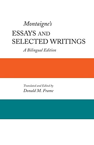 Montaigne's Essays and Selected Writings Cover