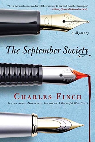 The September Society (Charles Lenox Mysteries) Cover