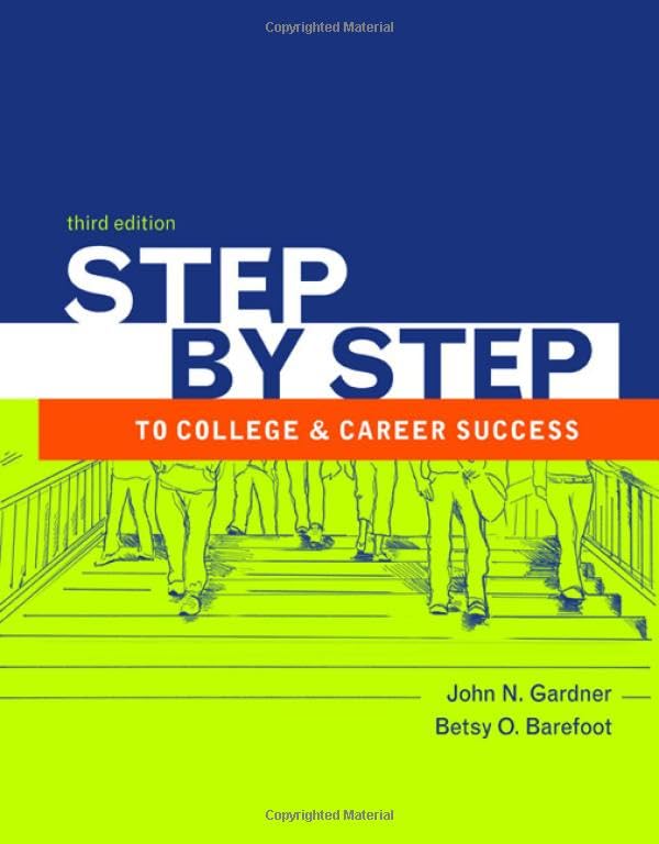 Step by Step to College and Career Success Cover
