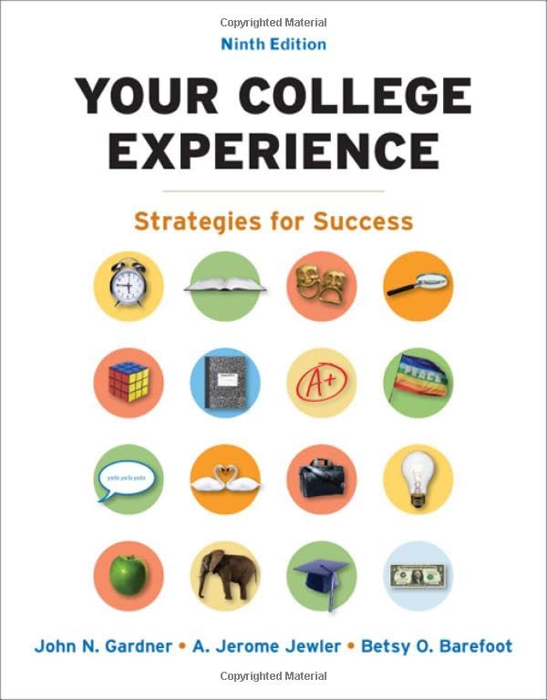 Your college experience Cover