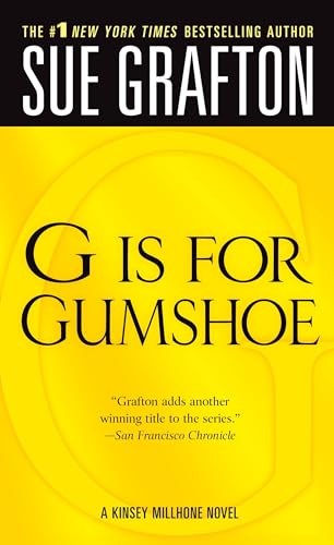 "G" is for Gumshoe (The Kinsey Millhone Alphabet Mysteries) Cover