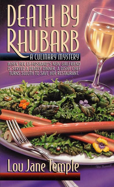 Death By Rhubarb  (A Heaven Lee Culinary Mystery) Cover