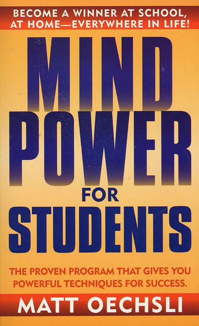 Mind power for students Cover