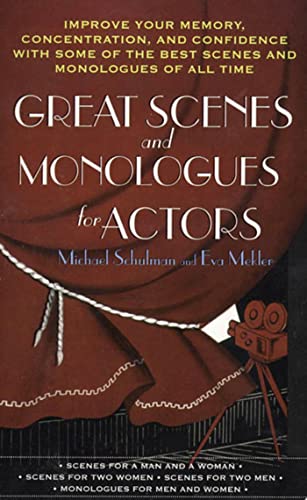 Great scenes and monologues for actors Cover