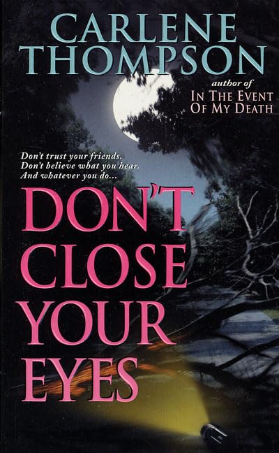 Don't close your eyes Cover