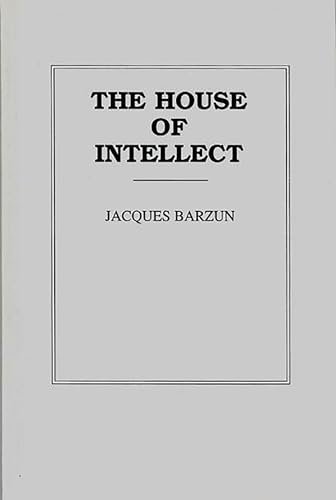 The house of intellect Cover