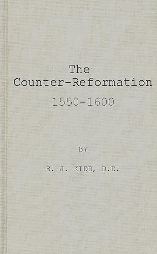 The Counter-Reformation, 1550-1600 Cover