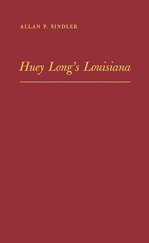 Huey Long's Louisiana Cover