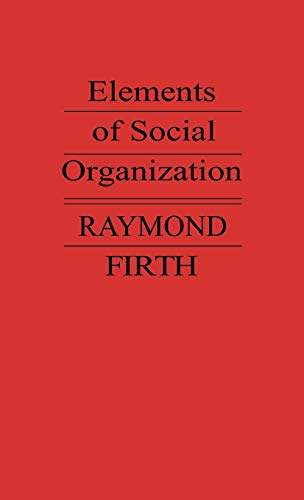 Elements of social organization Cover