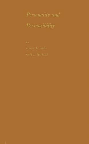 Personality and persuasibility Cover
