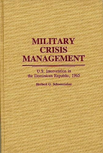 Military crisis management Cover