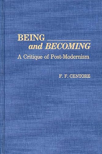 Being and becoming Cover