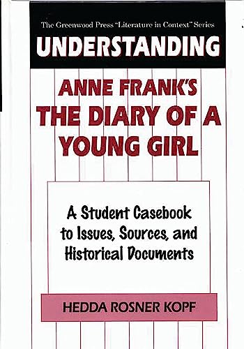 Understanding Anne Frank's The diary of a young girl Cover
