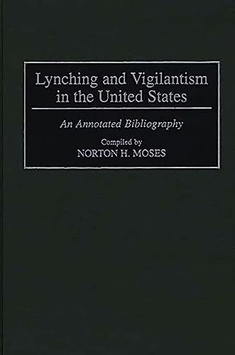 Lynching and vigilantism in the United States Cover
