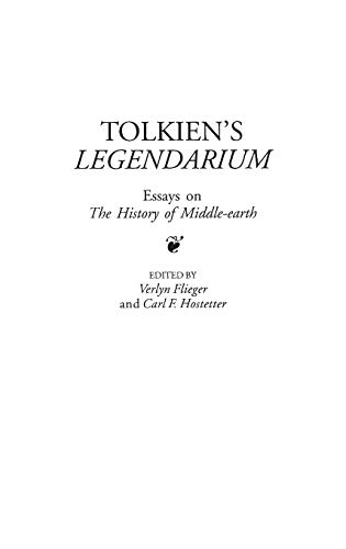 Tolkien's legendarium Cover