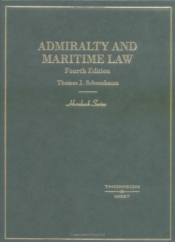 Admiralty and maritime law Cover