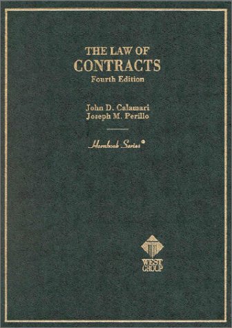 The law of contracts Cover