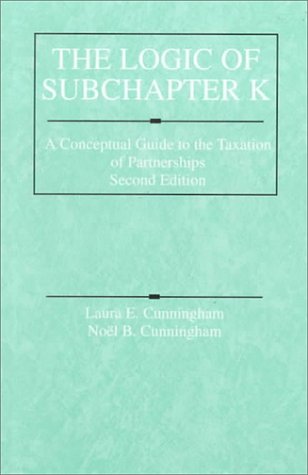 The logic of subchapter K Cover