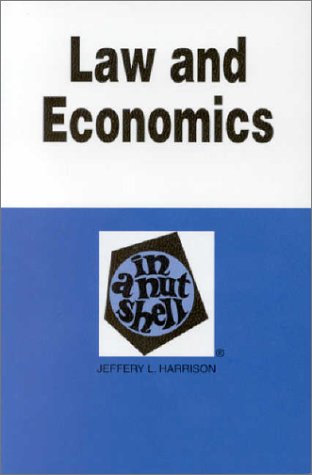 Law and economics in a nutshell Cover