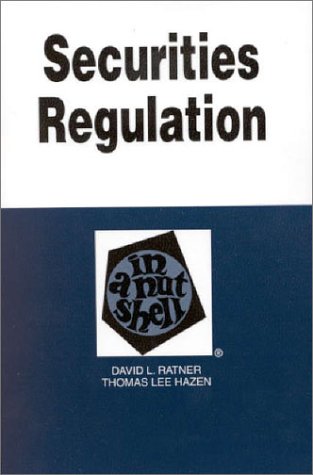 Securities regulation in a nutshell Cover