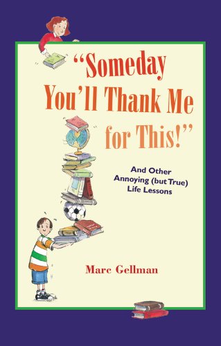 Someday you'll thank me for this! Cover