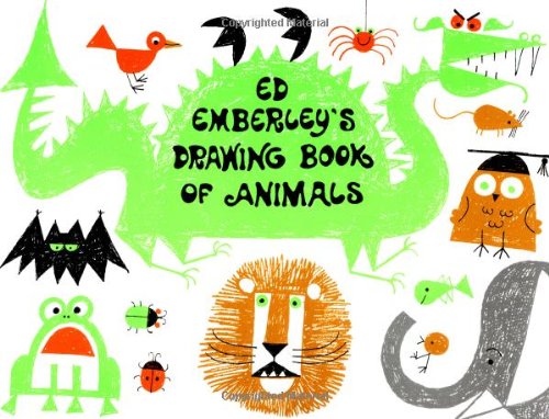 Ed Emberley's drawing book of animals. Cover