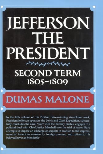 Jefferson the President Cover
