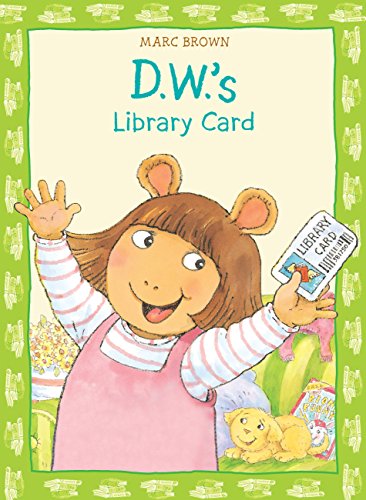 D.W.'s Library Card (D.W.) Cover