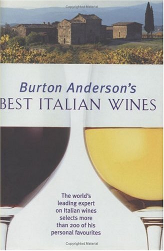 Burton Anderson's best italian wines Cover