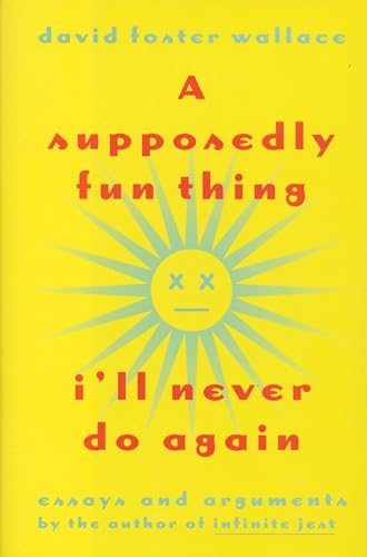 A supposedly fun thing I'll never do again Cover
