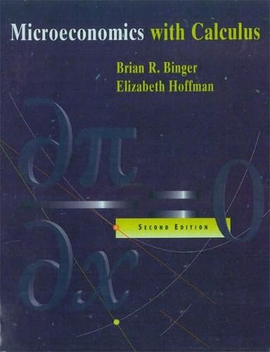 Microeconomics with calculus Cover