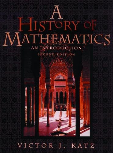 A history of mathematics Cover