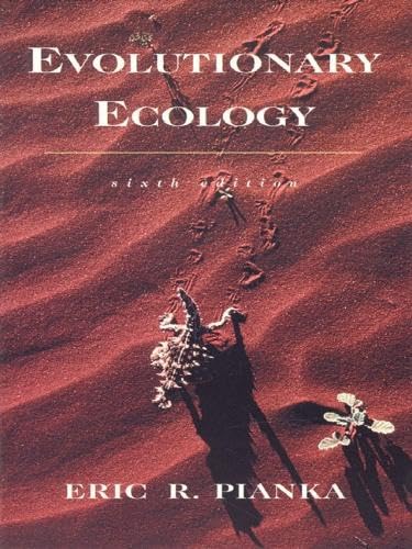 Evolutionary ecology Cover