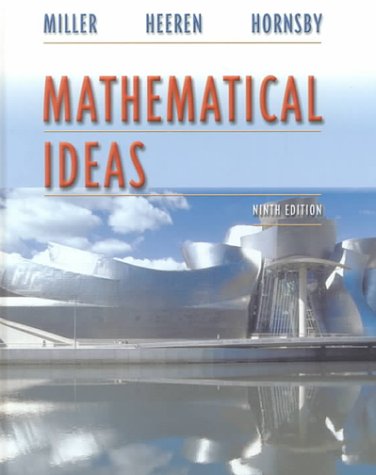 Mathematical ideas. Cover