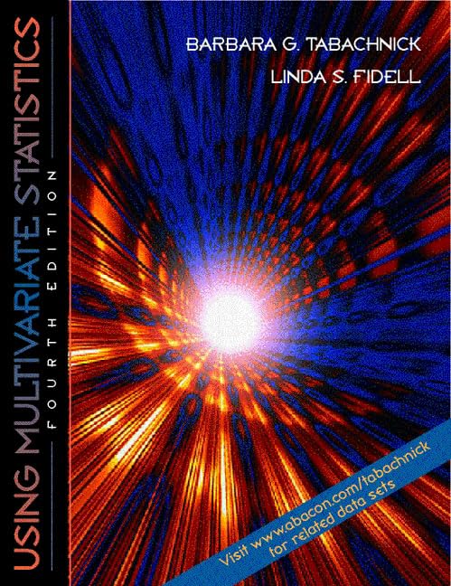 Using multivariate statistics Cover