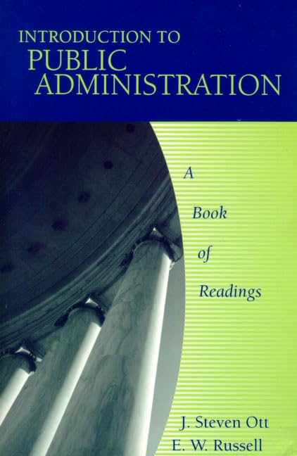 Introduction to Public Administration Cover