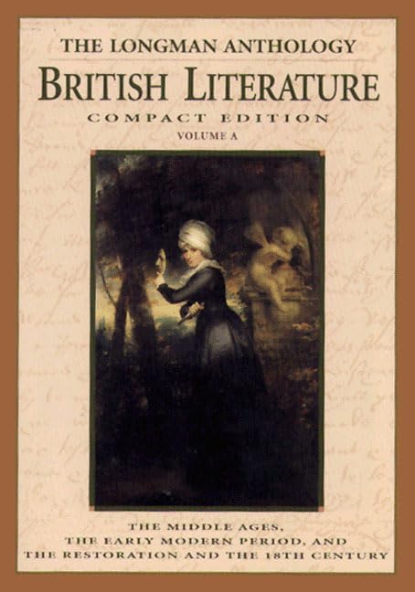 The Longman compact anthology of British literature Cover