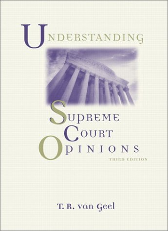 Understanding Supreme Court Opinions (3rd Edition) Cover