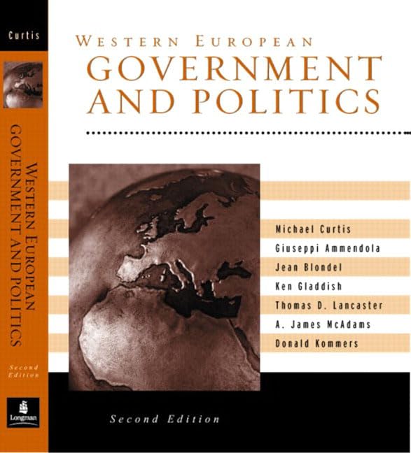 Western European Government and Politics Cover
