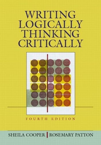 Writing logically, thinking critically Cover