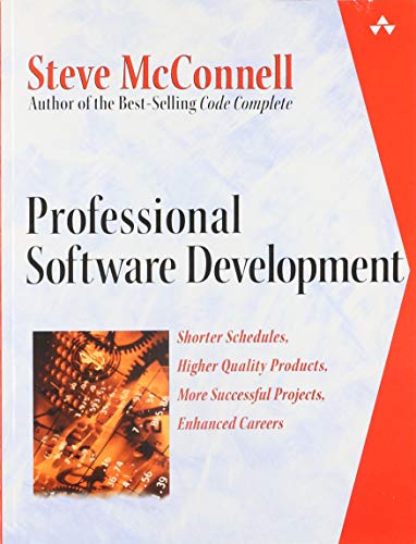 Professional software development Cover