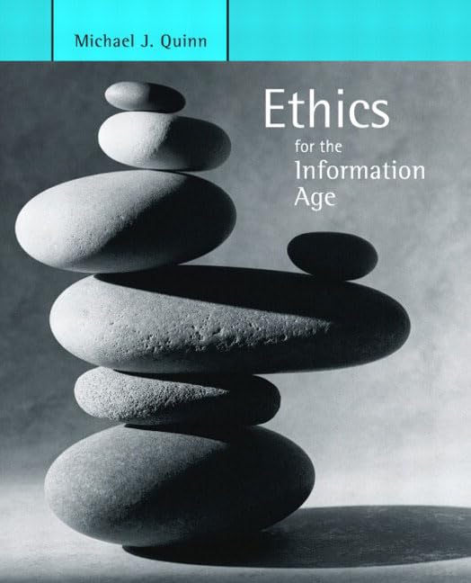 Ethics for the information age Cover