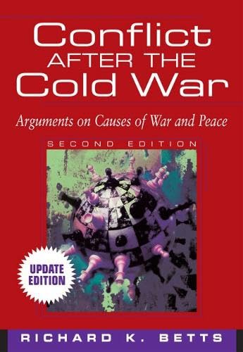 Conflict after the Cold War Cover