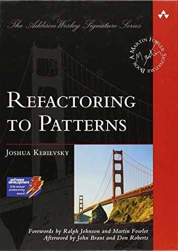Refactoring to patterns Cover