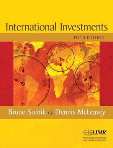 International Investments and Research Navigator Package, Fifth Edition Cover