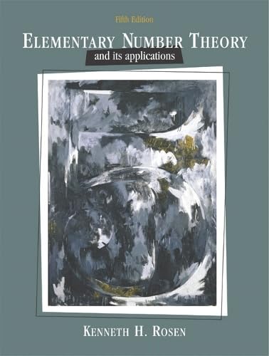 Elementary number theory and its applications Cover